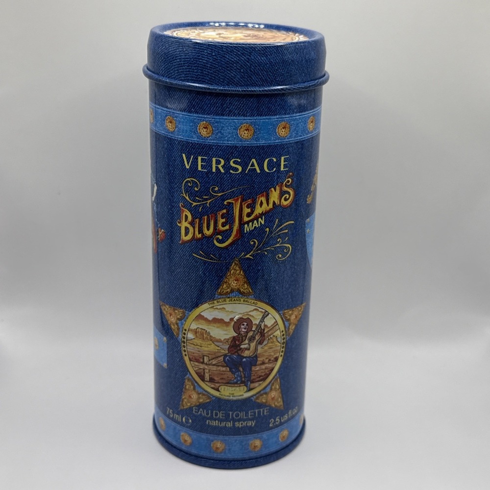BLUE JEANS BY VERSACE 2.5 FL OZ 75 ML EDT SPRAY NEW WITH BOX AUTHENTIC
